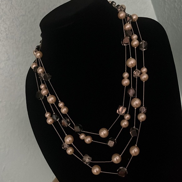 Coldwater Creek Multi-Strand Beaded Necklace - Picture 5 of 5